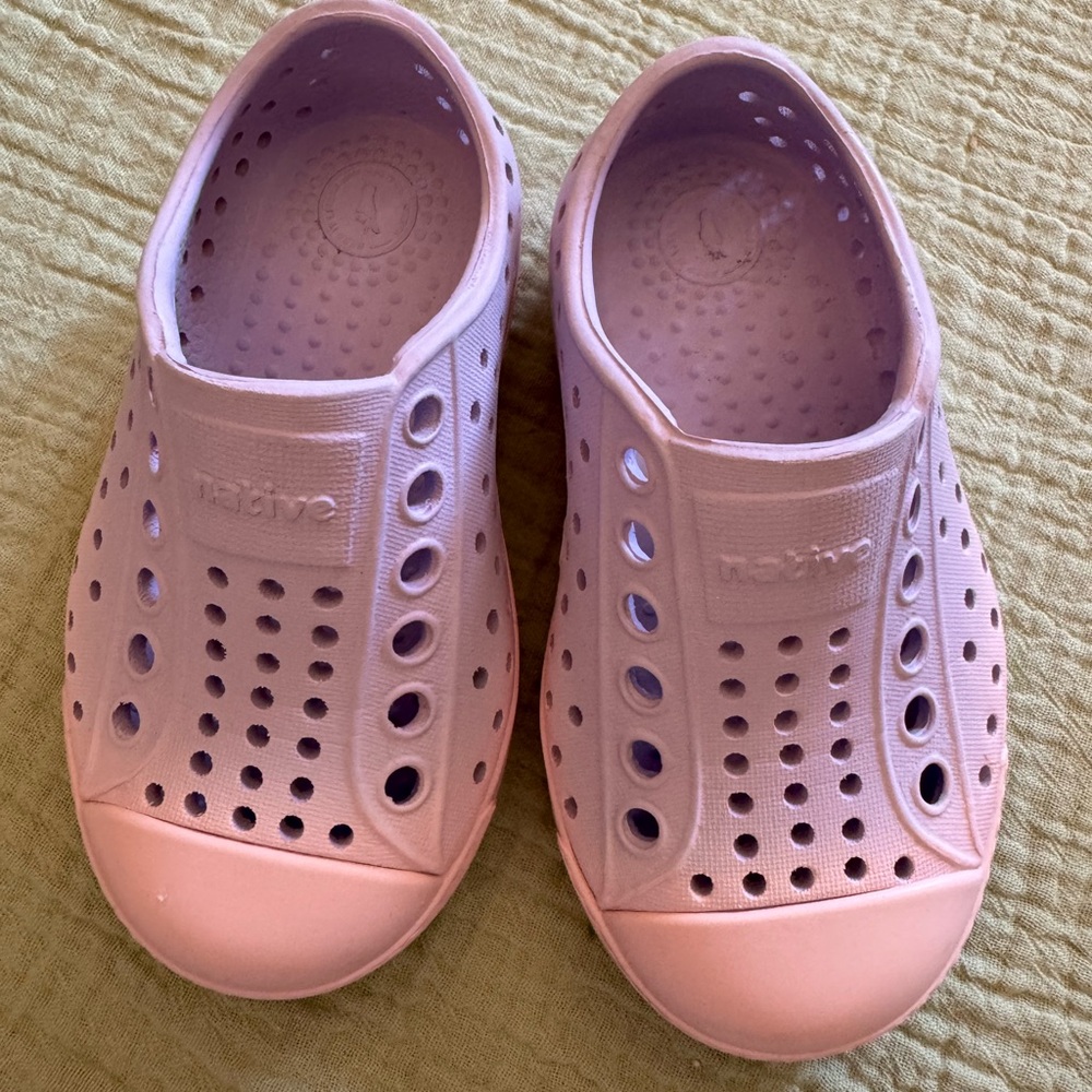Native Kids  Shoes - Lavender Slip-Ons